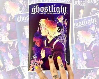 GHOSTLIGHT graphic novel pitch zine