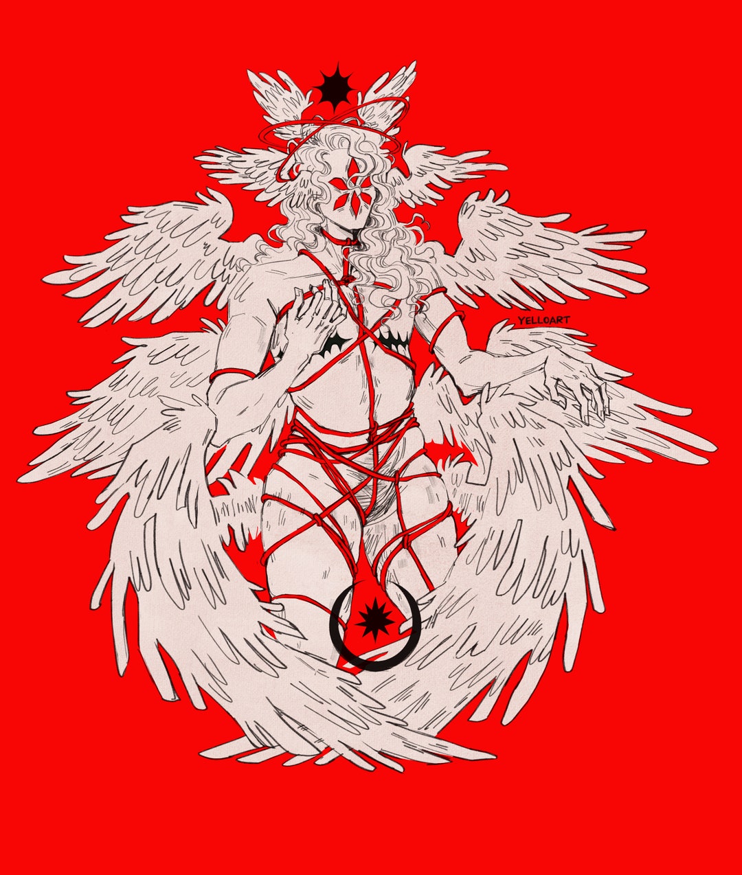 Fun Transangle Trans Angel Sticker - Etsy