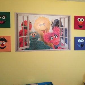 Sesame Street wall hanger