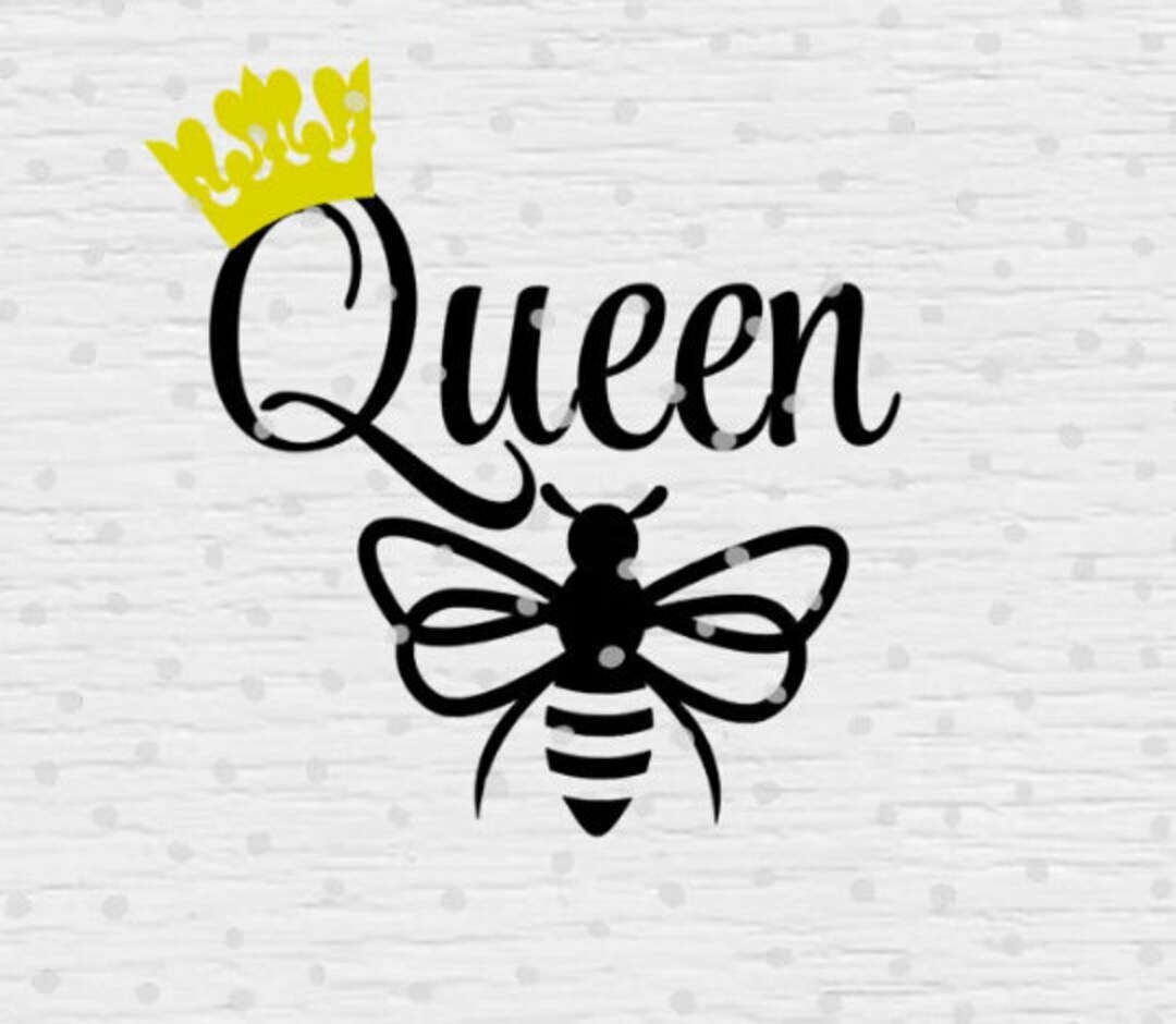 Queen Bee Crown Svg Queen Bee Svg Crown Svg Best Mom Svg Bee Svg