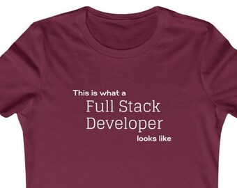 Developer T Shirt - Etsy