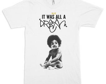 biggie smalls t shirt it was all a dream