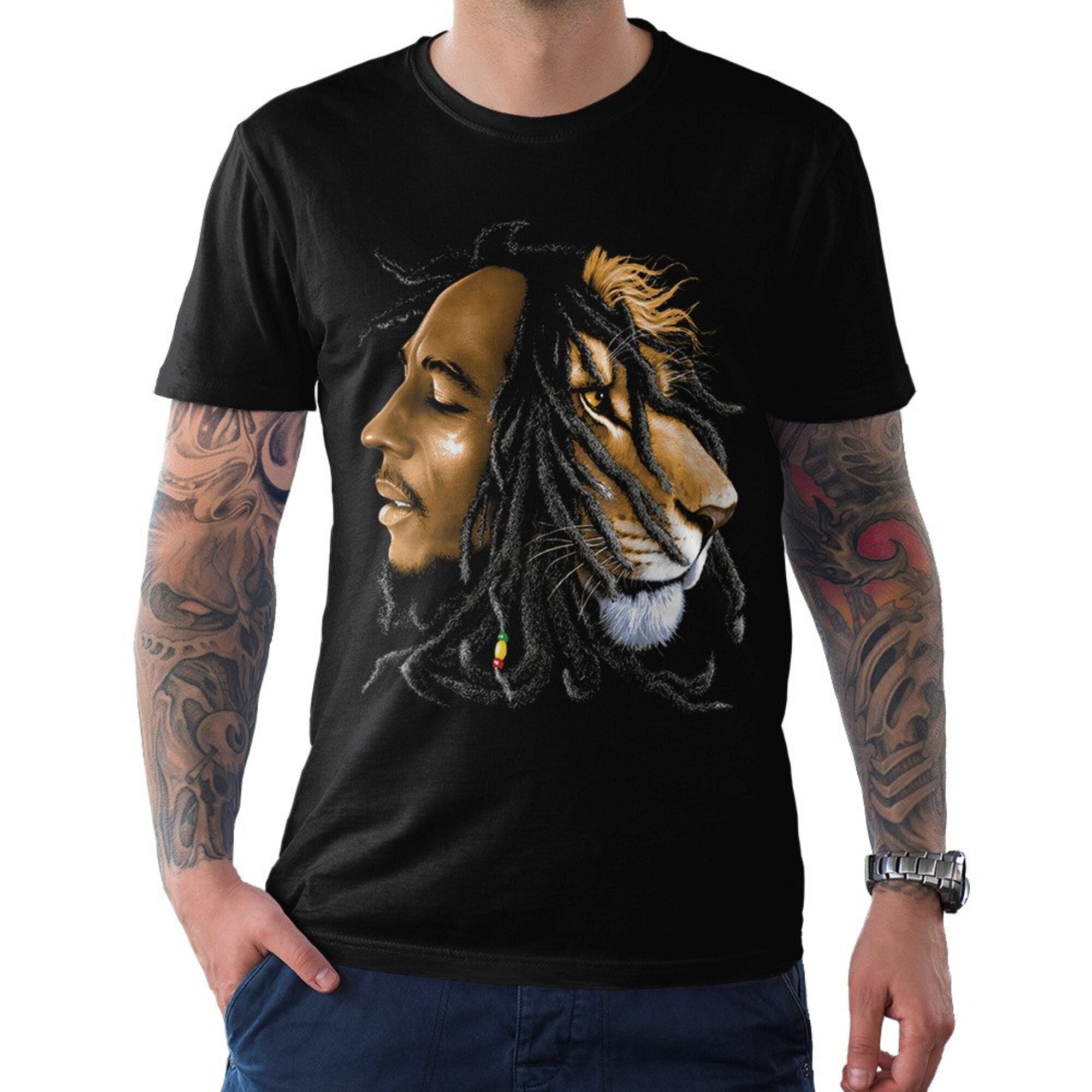 Discover Bob Marley The Lion T-Shirt