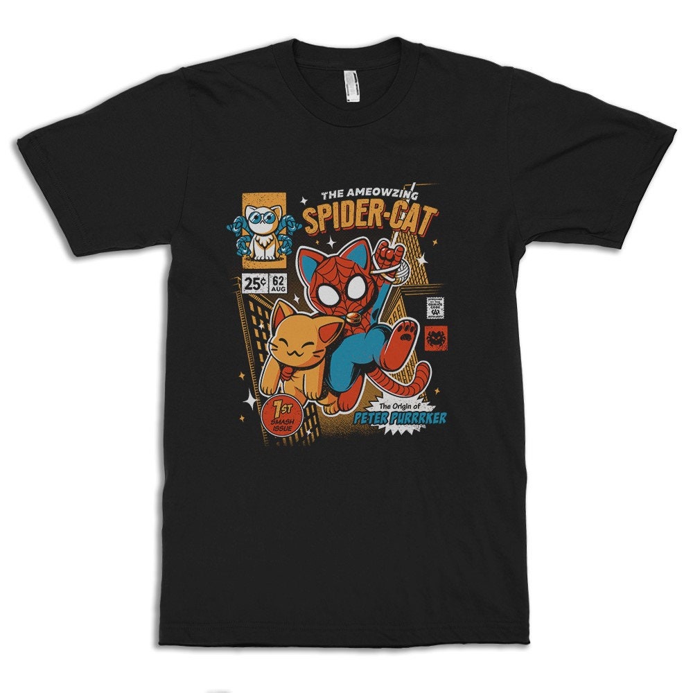 Discover Spider-Man Cat T-Shirt