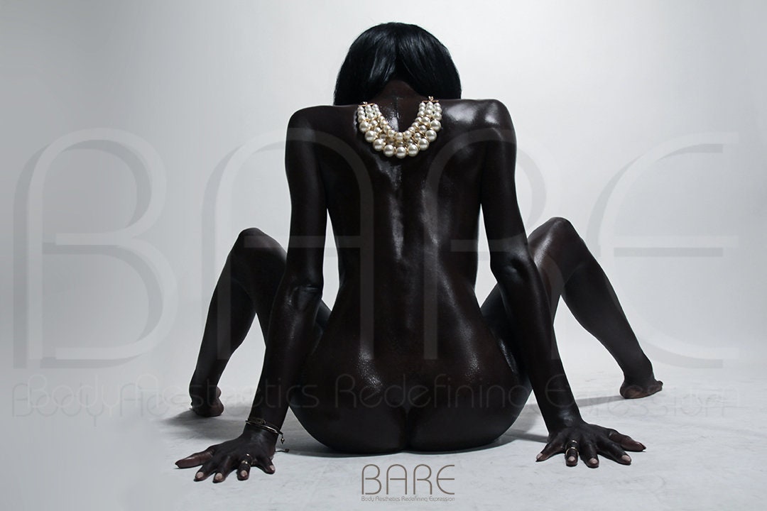 Dark Black Girl Nude