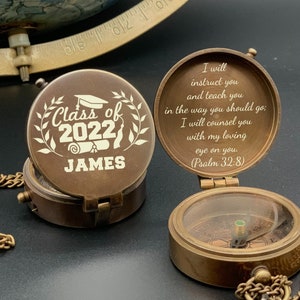 卒業ギフトコンパス、パーソナライズされた2025年卒業生ギフト、2025年博士号取得者ギフト、卒業プレゼント、息子へのギフト、孫の卒業ギフト
