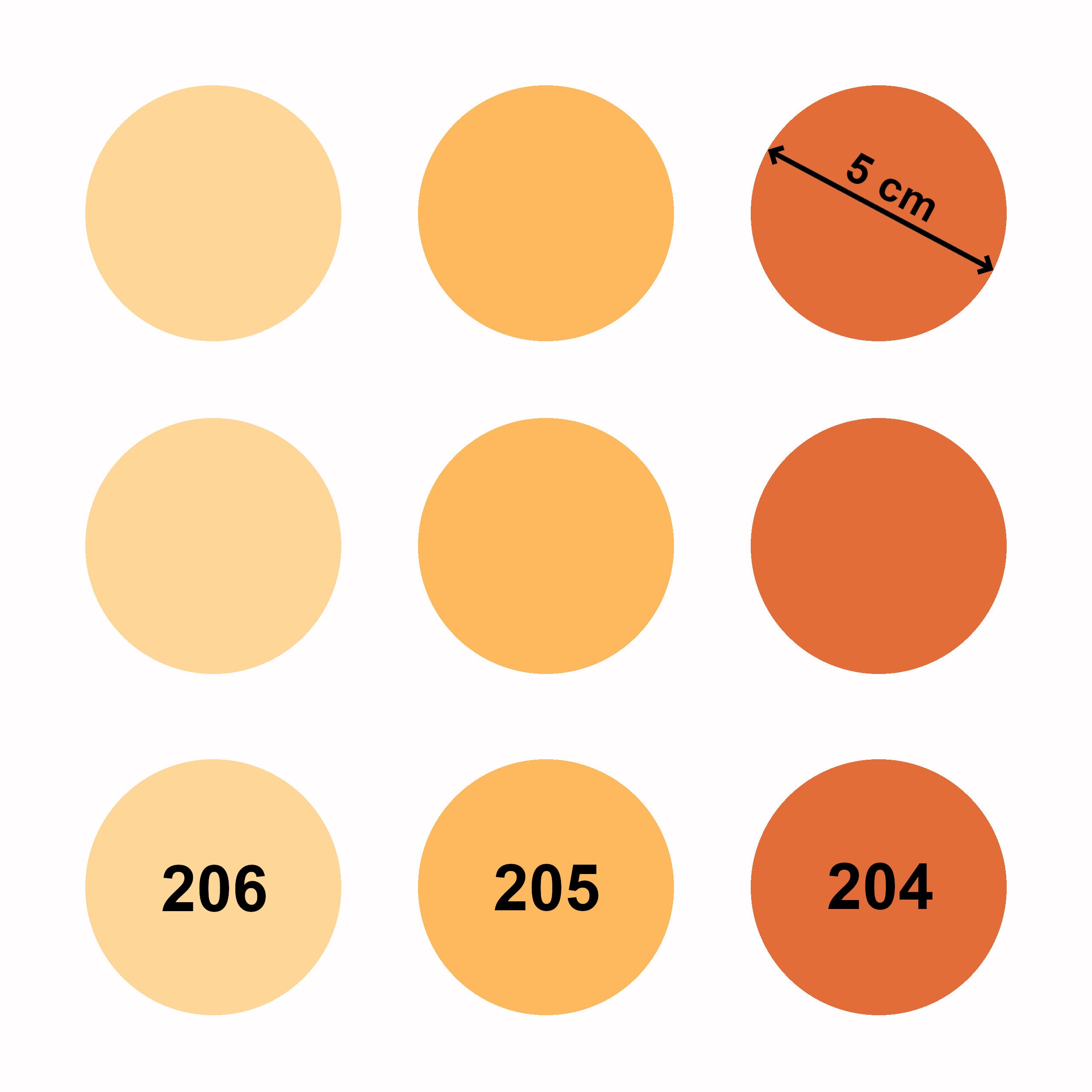 Stickers filtres couleur pour spots led carrés 17 x 17 cm. ref : Léger vert  jaune. 