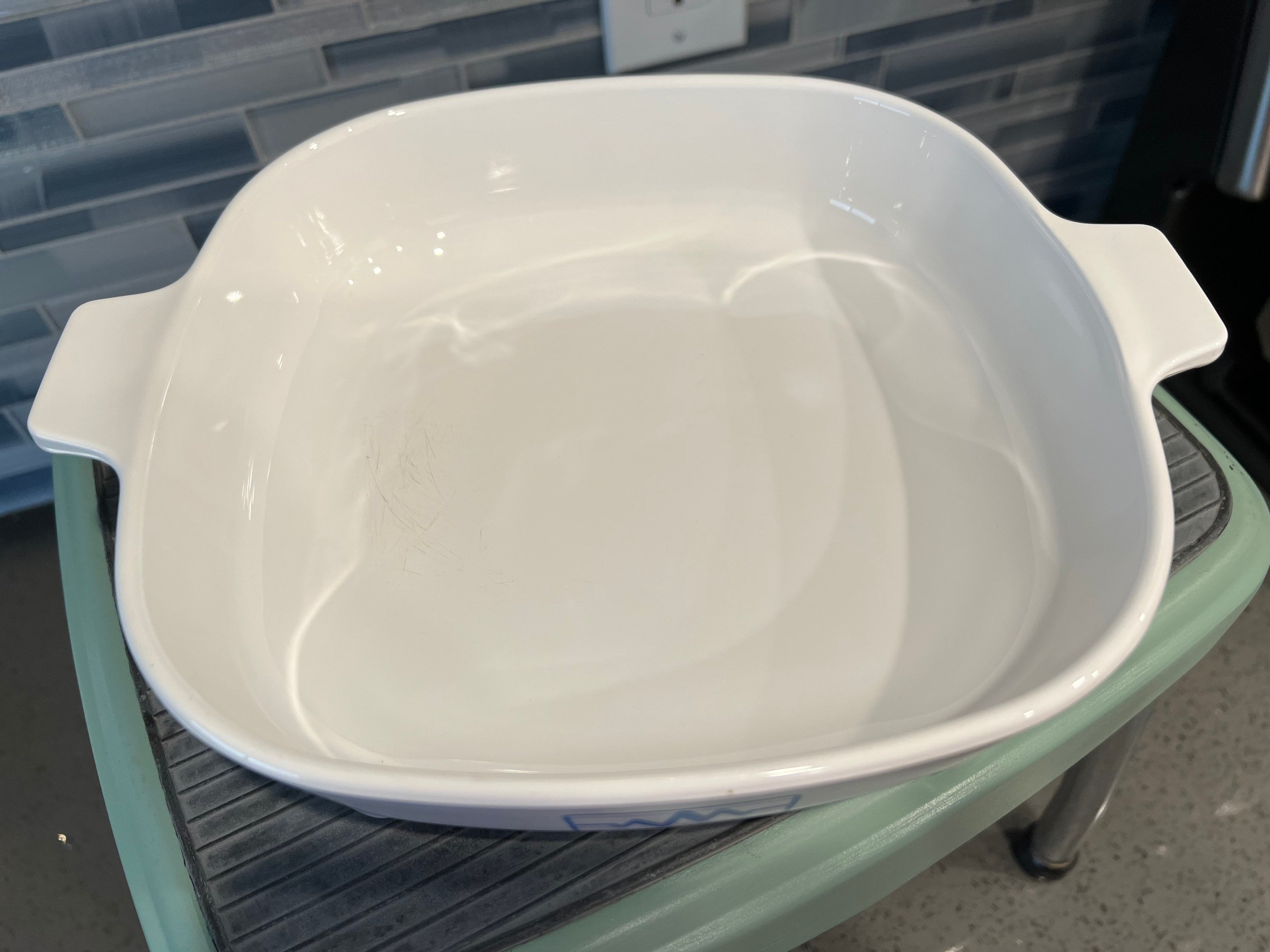 Vintage Corningware Microwave Brown Nsear Casserole Dish Etsy