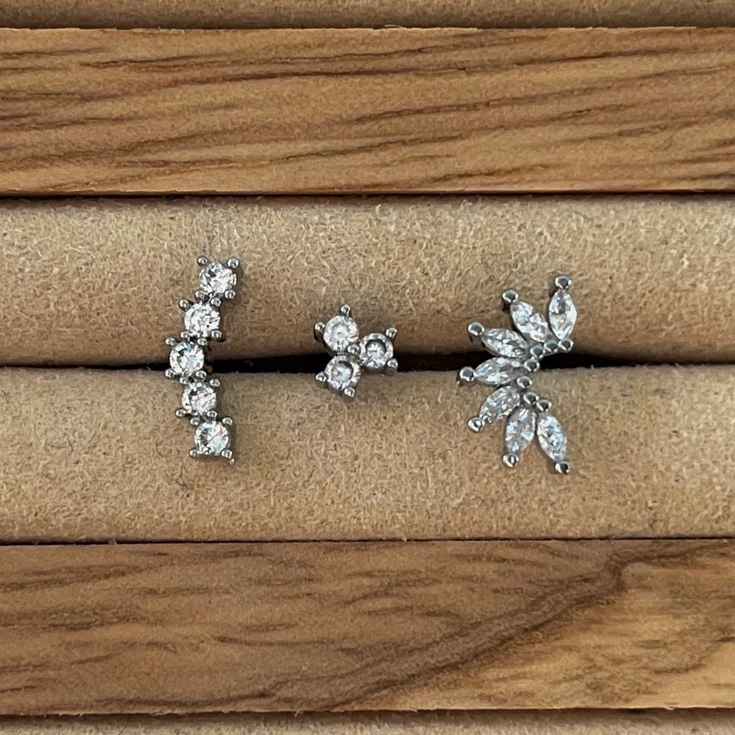Hypoallergenic helix shop earrings