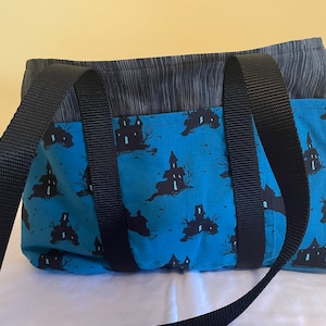 Haunted house six pocket bag