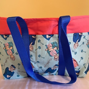 80’s pop culture six pocket bag