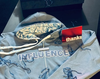 Light Blue "Influence" Hoodie
