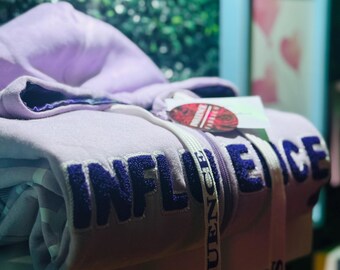 Purple Hooded Sweatshirt