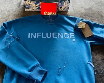 Royal blue full sweatshirt