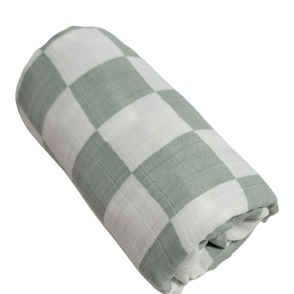 Black And White Muslin Blankets Moon main image 1