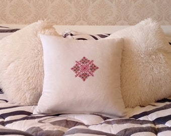 Décoratif Fait à la main Brodé Marocain Housse de Coussin Marocain Boho Fait à la main Pilow Case Decoratif Canapé Chic