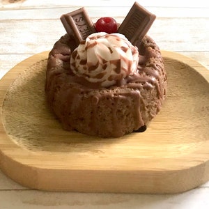Chocolate Cake Soap, Dessert Soap, Fake Food, Soap Food