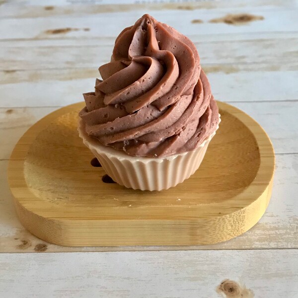 Chocolate Cupcake Soap, Soap Dessert, Fake Food, Soap Food, Bakery Soap, Chocolate Soap