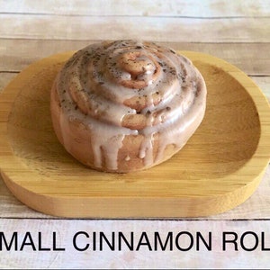 Cinnamon roll Soap Small , Cake soap,Cinnamon Soap, Fake Food, Food Dessert, Faux Food.