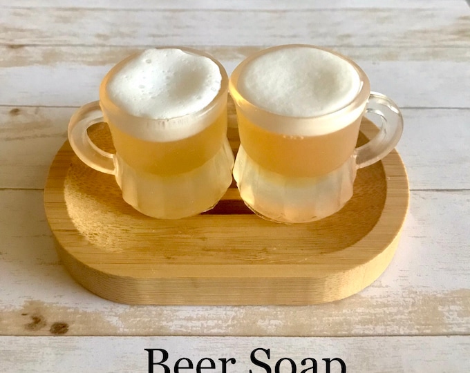 Beer Soap,Set of 2 Small  ,Father’s Day, Soap Beer ,Oktoberfest,  ,Beer Lover, Beer Drinking Gift, Beer Gift, Beer Themed, Beer Soap favors