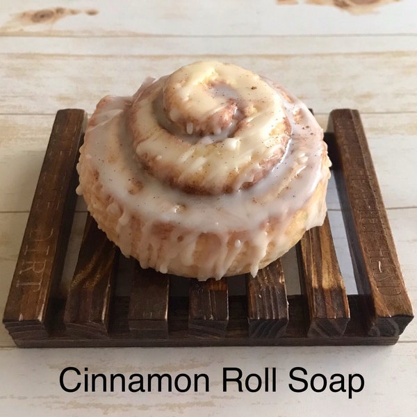 Cinnamon Roll Soap, Fake Food, Dessert Soap, Cake Soap, Cinnamon bun, Soap, Realistic Food Soap