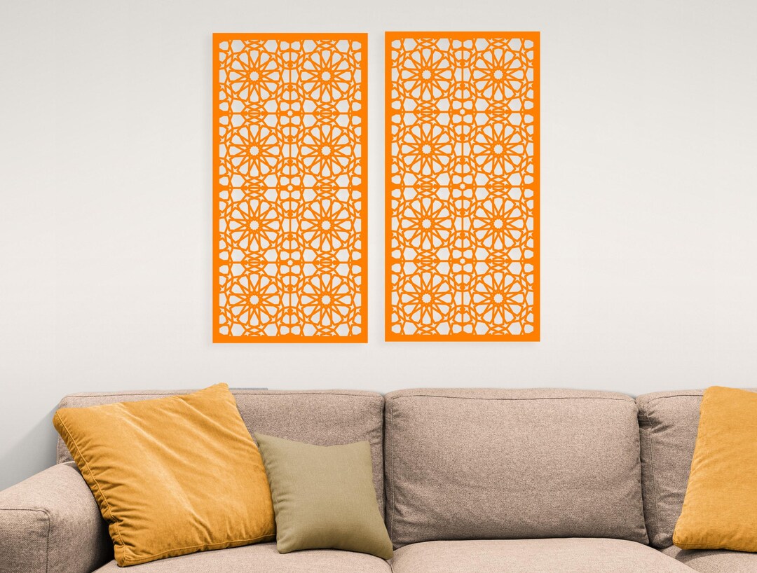 Boho Mandala Wall Art - Laser Cut Wood Panel - Sacred Geometry Home ...