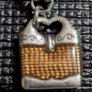 Vintage Brighton Charm Bracelet w/ Handbags bild 7