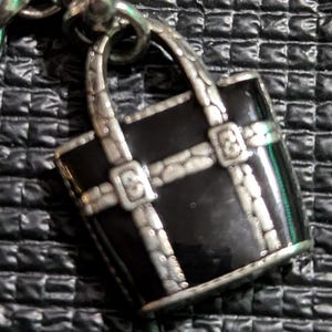 Vintage Brighton Charm Bracelet w/ Handbags bild 3