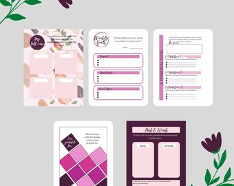 Journaal met aanwijzingen | Welzijn | Geestelijke gezondheid | Zelfhulp | Zelfliefde | Werkboek voor zelfzorg