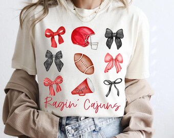 Comfort Colors® Cajuns Tshirt, ULL Ragin Cajuns Tee, Ragin Cajuns Tee, ULL Game Day Gear, Cute ULL Shirt, College Game Day