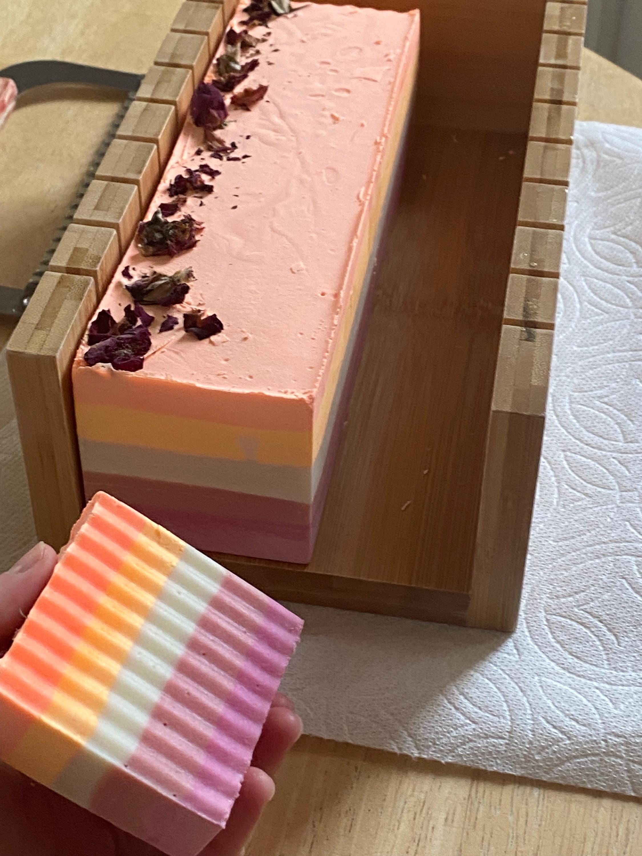 Citrus Sunset Soap - Hand Blended - With Essential Oils - Queer Made - Donation Option