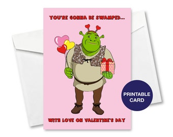 Shrek Valentines Day Clipart