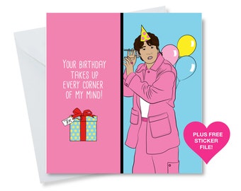 Jungkook 'focus On' Birthday Card Jungkook Birthday - Etsy