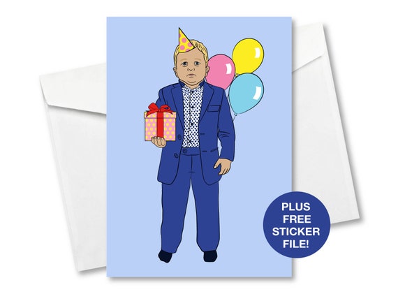 Hasbulla Birthday Card Hasbulla Magomedov Birthday Card | Etsy Canada