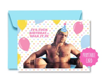 Henry Cavill Birthday Card - Henry Cavill Card - Henry Cavill Funny Card - Henry Cavill Party - Henry Cavill Gifts - Henry Cavill Bathtub