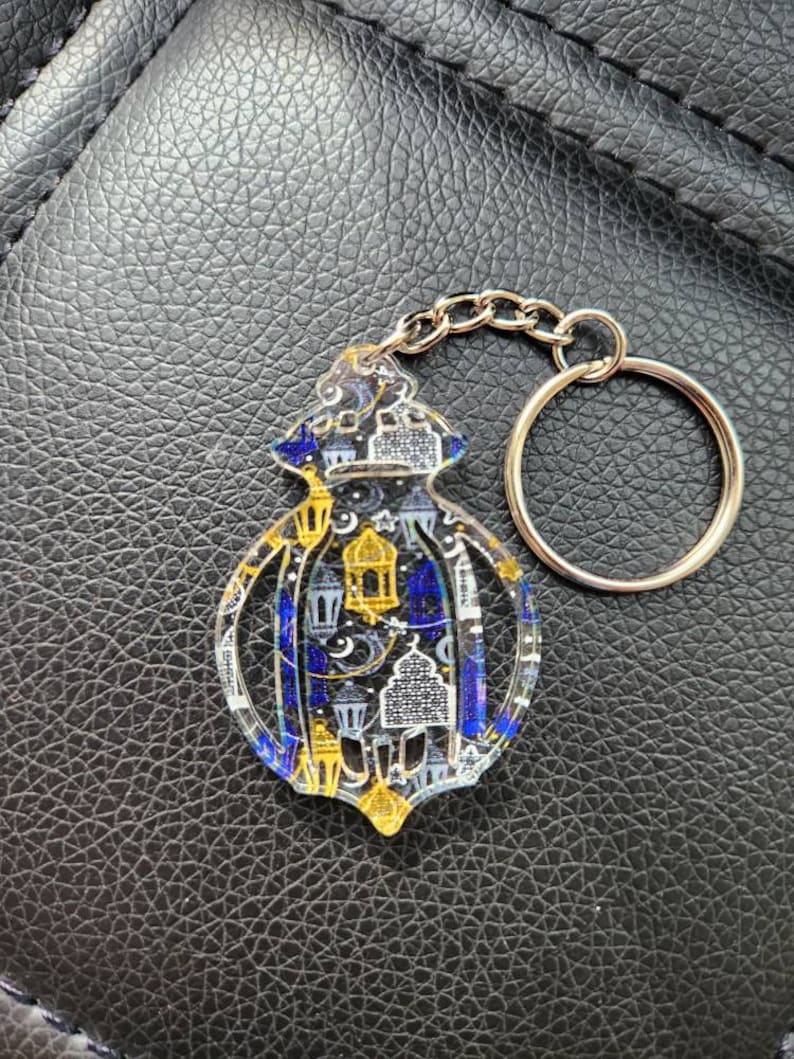 ramadan lantern keychain