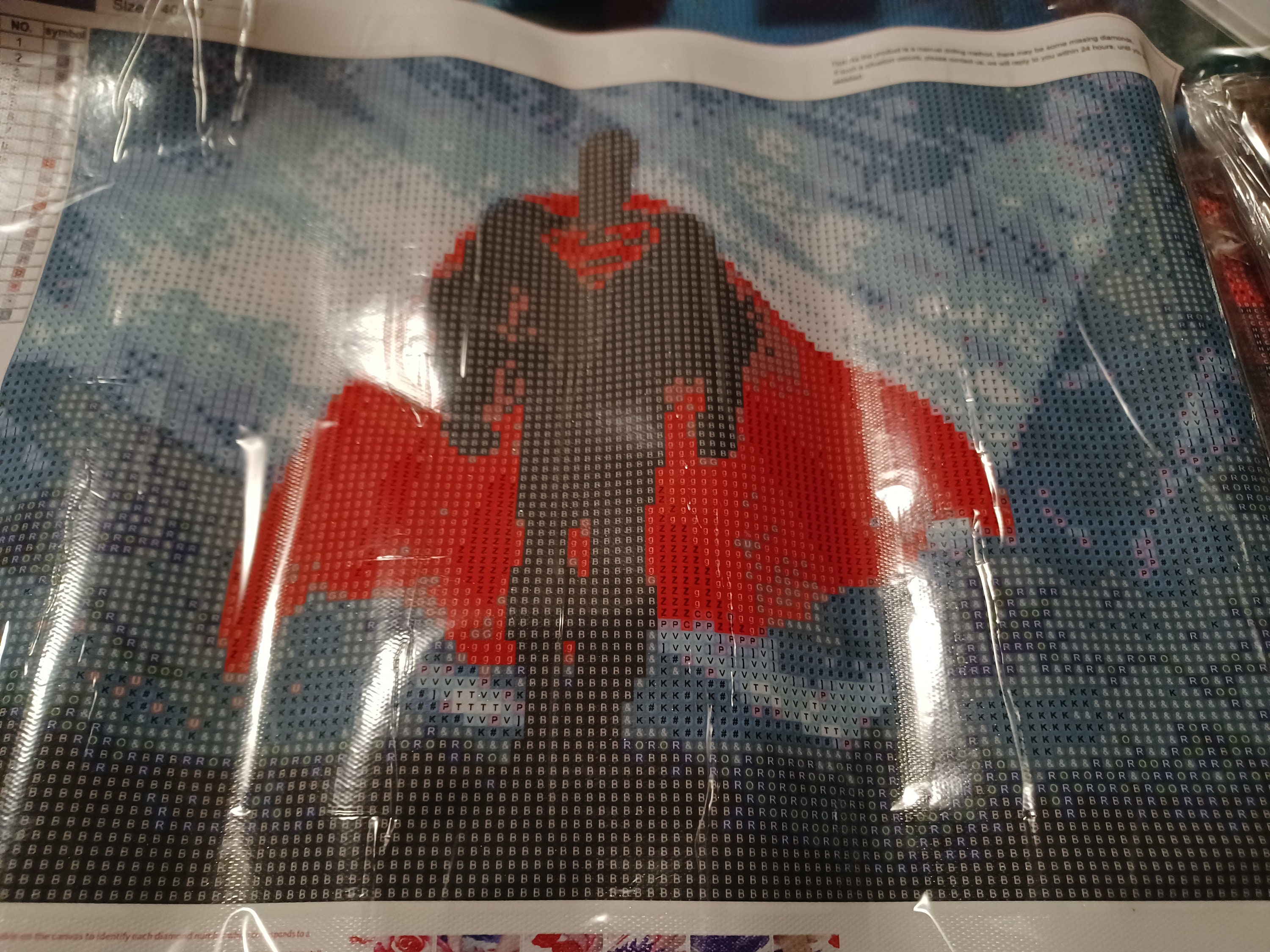 Superman Diamond Painting Etsy