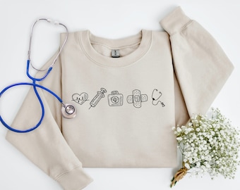 Nurse Sweatshirt, Nurse Stuffs Sweatshirt, Registered Nurse Graduation Hoodie