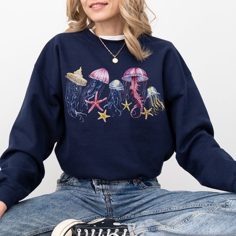 Jellyfish in Space Sweatshirt