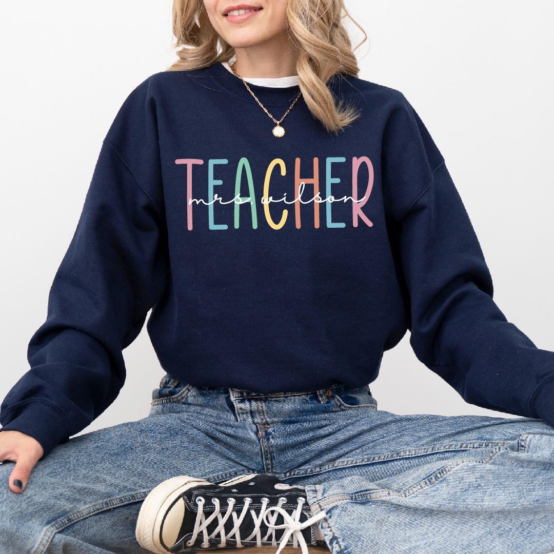 Custom Teacher Sweatshirt main image 0