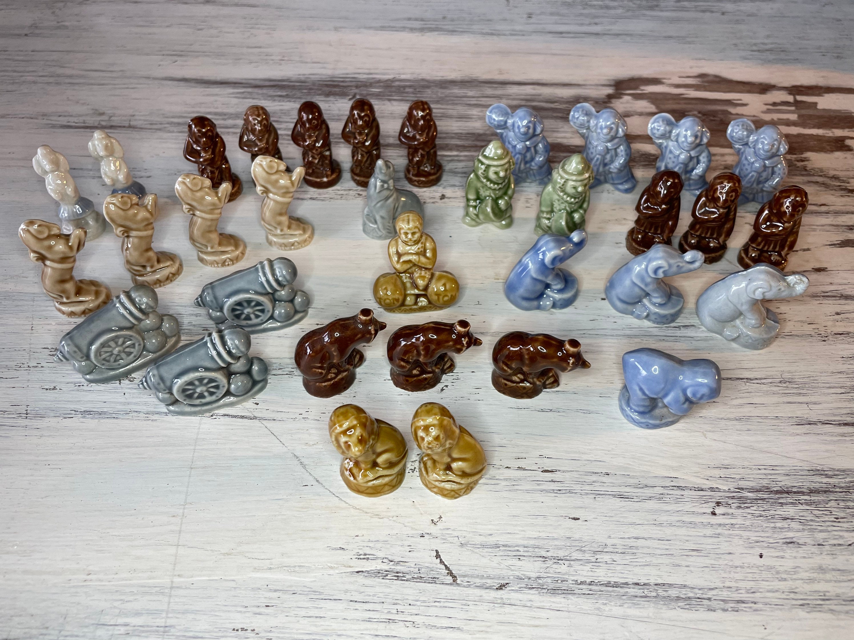 Wade Whimsies Red Rose Tea Circus Set - Etsy