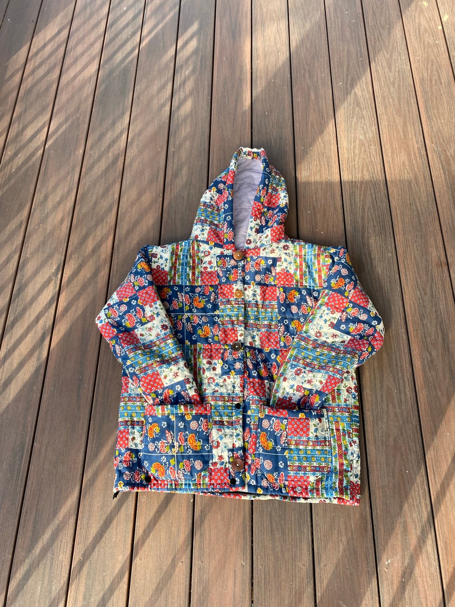 Quilt Coat With Hood - Etsy Quilt Coat With Hood - Etsy