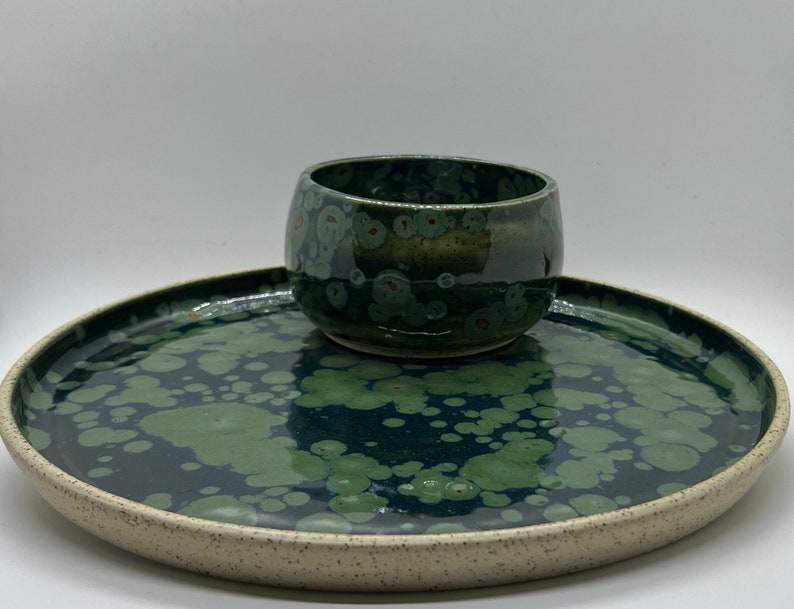 Bowl and Plate Set Etsy