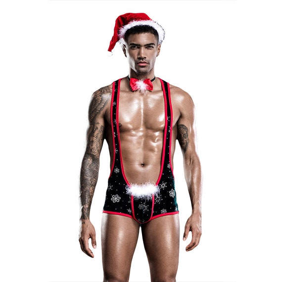 Sexy mens christmas costume cheap