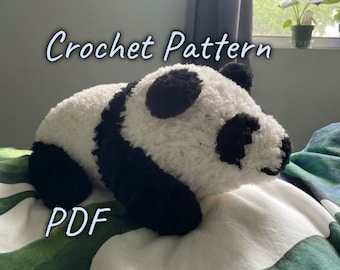 YingYang the Peaceful Panda Crochet Pattern PDF