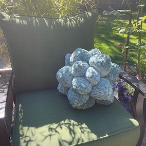 Crochet Succulent Pillow