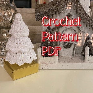 Bobble 3-Tier Christmas Tree Crochet PATTERN