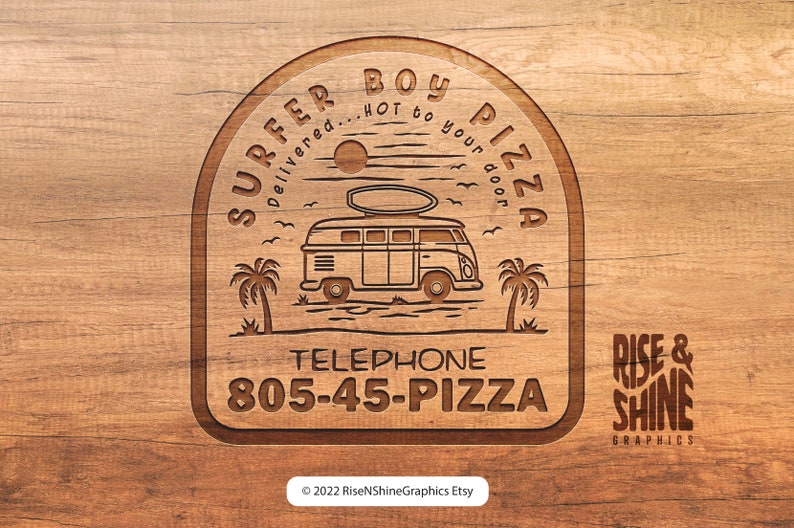SVG ST Pizza Van Svg Png Tiff Eps Digital Download Etsy