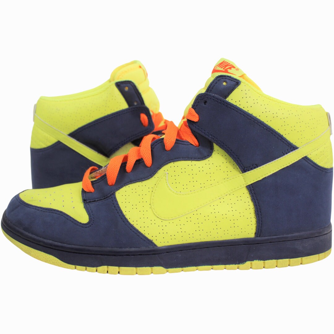 nike dunk high voltage yellow