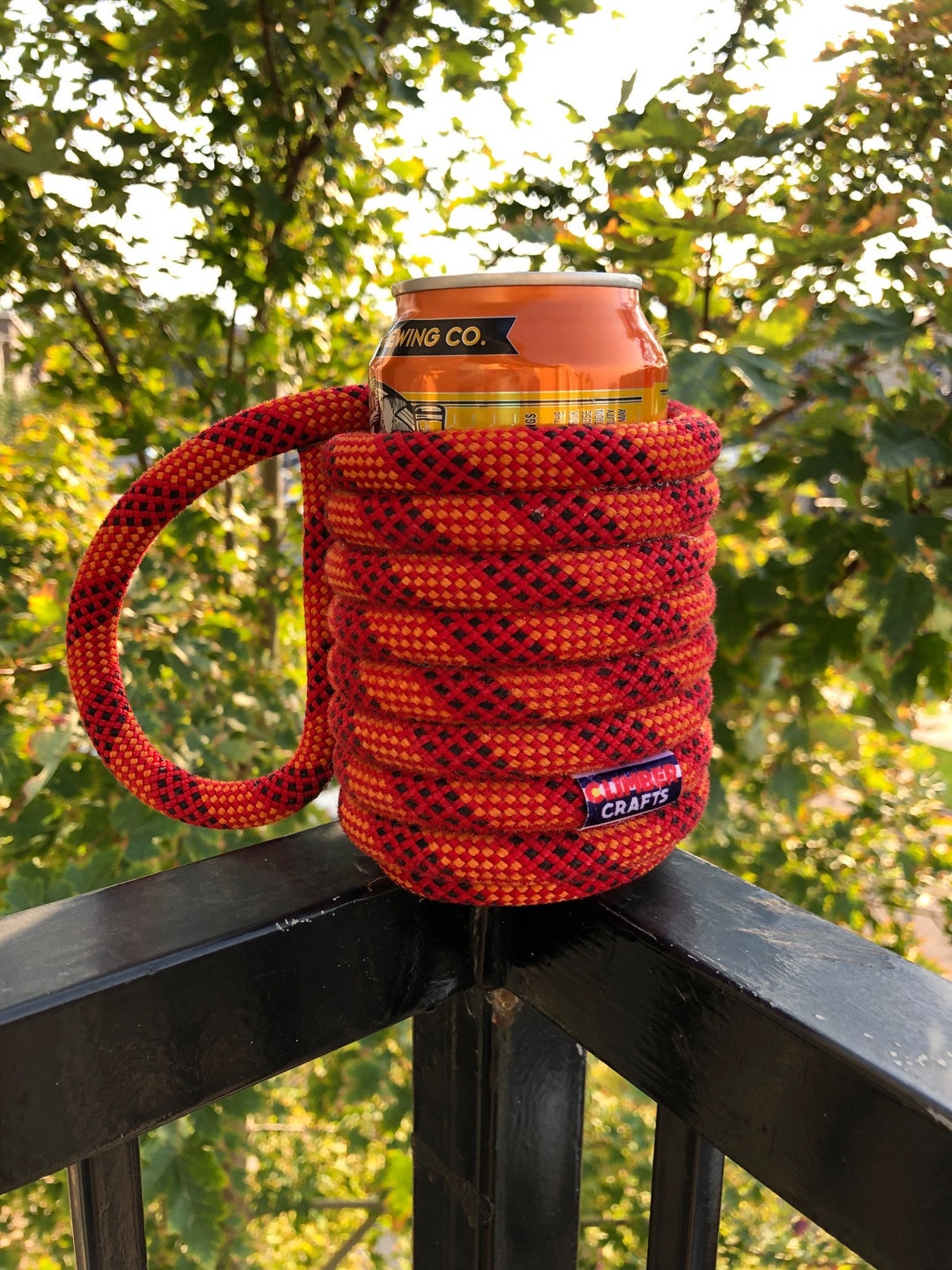 Upcycled Rope Koozie Cans Etsy